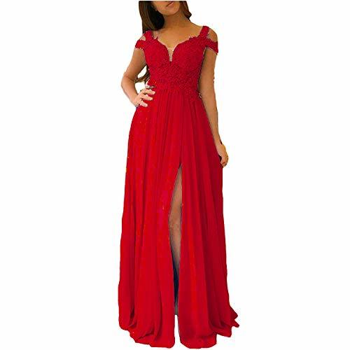 Plus Size Illusion Top Front Slit Off The Shoulder Long Prom Dress Wine Red 22W