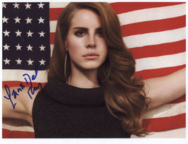 Lana Del Rey SIGNED 8&quot; x 10&quot; Photo + COA Lifetime Guarantee - £172.28 GBP