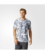 new adidas ICON UNISEX TEE men&#39;s sz S or M (Long) T-shirt performance top - €29,68 EUR