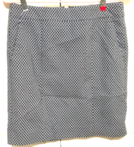 Ann Taylor 0 Petite Black &amp; White Zipper Pencil Skirt - $11.88