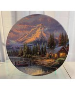 Vintage Thomas Kinkade Decorative Storage Container Painter Of Light - $299.63 MXN