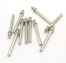 12 pc #401 Screw Mandrel for Felt Polishing Wheel Or Cone Tip w/ 1/8 Inch Shank - $11.87