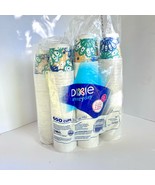 Dixie Everyday Floral 3 oz Paper Bathroom Bath Cups Floral Open 600 Ct - $79.20