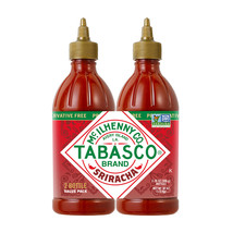 2 - Tabasco Sriracha Sauce 20oz Bottles Hot Chili Spicy 2 Pack NON GMO Hot Wings - £15.86 GBP