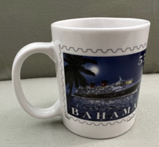 Disney Cruise Line Bahamas Postage Stamp Ceramic Mug NEW - $19.90