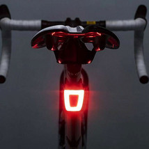 Led Taillight Usb Rechargable Helmet Bicycle Light Night Riding Warning - £22.36 GBP