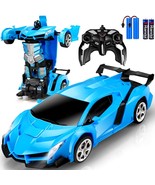 Remote Control Car Toys - Transforming Rc Cars For Kids &amp; Boys Toys - On... - £30.66 GBP