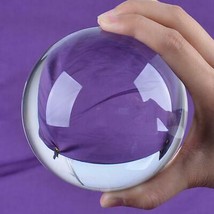 Ship From USA LS Clear Quartz Crystal Ball 100mm Sphere ORB Photo Props ... - $39.07
