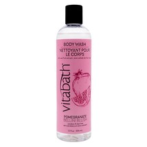 Vitabath Pomegranate Bellini Blush Body Wash Moisturizing Bath & Shower Cleanser - $23.99