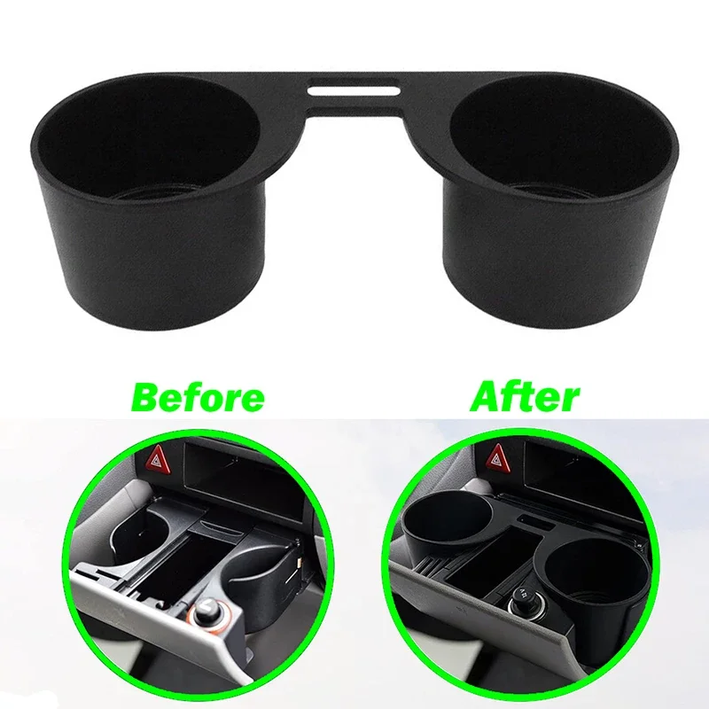 Car Front Interior Cup Drinks Holder Insert Accessories For VW Transporter T5.1 - £19.54 GBP