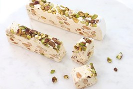 Andy Anand Roasted Pistachios Soft Brittle, Nougat, Turron Made With Wildflower - £15.66 GBP