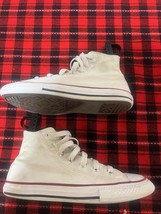 CONVERSE ALL STAR Chuck Taylor 3J253 White Sneakers Junior Size 3 - $14.00