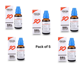 Pack of 5 SBL Tonicard Gold Drop 30ml - $78.99