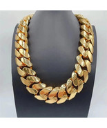 Men&#39;s Custom 30 mm Wide 26 Inch Long 1 KG Solid Cuban Link Necklace 925 ... - $4,160.51