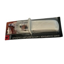 Royal Norfolk Cutlery Knife Sharpener NIP Easy Grip Handle NEW - €6,92 EUR