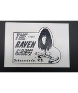 Vtg Sticker The Raven Gang Schenectady NY C-130D Air National Guard NOS - $274.97 MXN