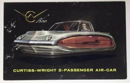 Curtiss-Wright 2-Passenger Air-Car CW Bee Vintage Postcard - $25.00