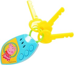 Peppa Pig Electronic Toy Car Keys Pretend Play for Little KIDS Boys &amp; Girls - £6.88 GBP