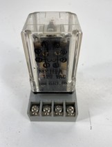 Line Electric MKH2A 120VAC Relay 120VAC Coil 10Amp 250AC/30DC W/Socket  - $173.76 MXN