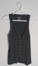 American Eagle Outfitters Soft &amp; Sexy Tank Size XSmall Black Stripe - $168.38 MXN