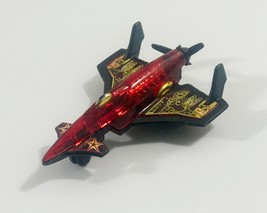 Hot Wheels Red Metal Die-cast Jet Poison Arrow Airplane Aircraft SEE DES... - $3.95