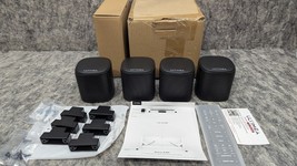 4 x New ULTIMEA Aura A40 Surround Speakers + Hardware + Remote - $29.99