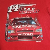 Nascar Tony Stewart #14 Office Depot T-Shirt Mens 2XL front back graphic print - $14.85