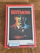 Witness (1985) Rare Video 8 8mm Tape New/Sealed - Vintage! - £105.67 GBP