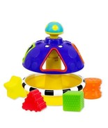 Sassy Sort and Spin STEM Shape Sorter Learning Toy Colors Ages 9 Months ... - $23.36