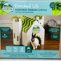 Enriched Life Hideaway Dream Castle for small animals 25 x 20 x 18.75&quot; - £23.67 GBP