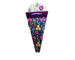 Viola Gift Bag-Holds A Bouquet Of Flowers  18 Inches Long - $14.73
