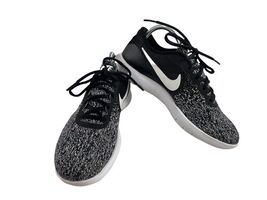 Nike Sneakers Women 9M  Flex Contact Running Shoes Black White Athletic ... - $362.36 MXN