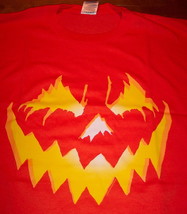 Pumpkin Jack O' Lantern Halloween T-Shirt Large New - £15.82 GBP