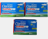 3x Claritin RediTabs 24 Hour Allergy Medicine, Loratadine Tablets, 60 Ct... - $45.53