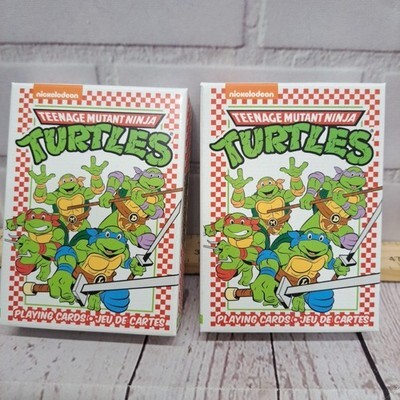 Teenage Mutant Ninja Turtles Playing Cards Deck 3.5&quot;x2.5&quot; Themed Sealed ... - $13.24 CAD