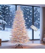 Premium 7.5ft Snow Flocked Artificial Christmas Tree - $458.29 CAD