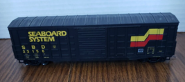 HO Scale Train Black and Yellow Box Car Seaboard System SBD 23156 - $9.89