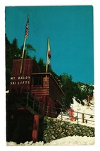 Vintage Postcard 1963 to 1967 Mt. Baldy Southern California Ski Lift Posted - £8.82 GBP