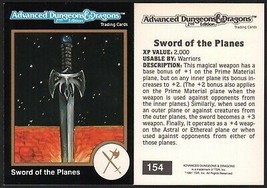 1991 TSR AD&amp;D Gold Border Dungeons Dragons RPG Fantasy Art Card #154 Magic Sword - £5.42 GBP