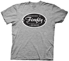 Firefly / Serenity Engineered By Firefly Coach Works Logo T-Shirt NEW UNWORN - £17.63 GBP