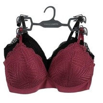 Vince Camuto Laced Lightly Lined Bra Set of Two 34C - £18.61 GBP