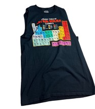 Star Wars Men T Shirt Periodic Table Of Elements Sleeveless Small S - $9.85