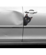 Black Cat Peeking Cat For Car Bumper Window Wall Vinyl Decal Sticker FRE... - $6.67 CAD