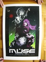 Muse Poster Festival Hall Ground Components Jan 30 31 - £212.01 GBP