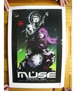 Muse Poster Festival Hall Ground Components Jan 30 31 - $368.23 CAD