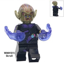 General Talos of Skrull Captain Marvel Single Sale Minifigures Block Toy - £2.48 GBP