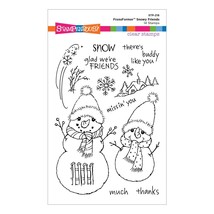 Stampendous Clear Stamp Set-FransFormer Snowy Friends STP218 - £16.05 GBP