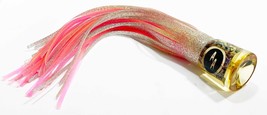 Big Game Trolling Lure Silver/Pink for Offshore Fishing Marlin Tuna Concave Head - £43.95 GBP