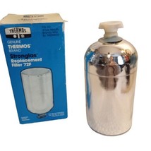 Vtg Thermos Stronglas 72F Wide Mouth Glass Bottle Vacuum Filler Replacement 1976 - £11.69 GBP
