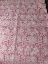 Buttercream 1/2 Yard Pink &amp; White Cotton Fabric Quilting Sewing - £5.26 GBP